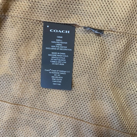 Coach Signature Sherpa Full Zip Jacket - Picture 11 of 11